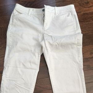 JJill White Denim Jean's
